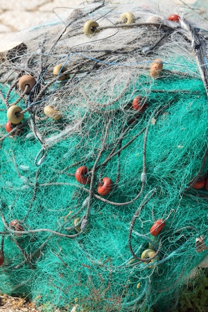 Bunch of fishing nets