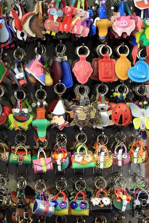 Colorful keychains for sale