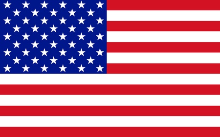 Official flag of USA nation Official flag of USA nation