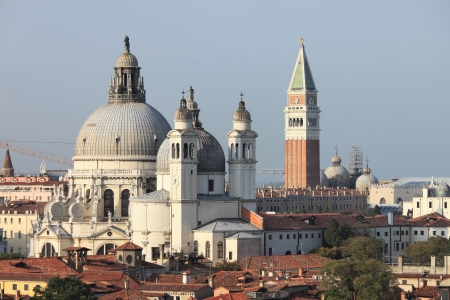 Panoramic view of Venice, Italyの写真素材