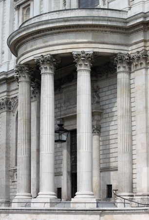 Neoclassical Palace in London, UKのeditorial素材