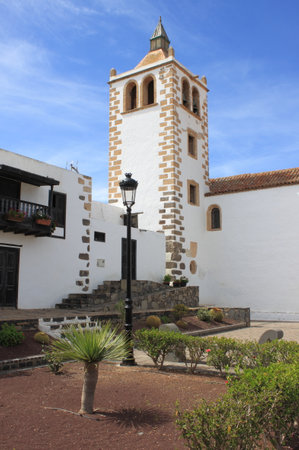 Church of Santa MarÃ­a de Betancuria in Fuerteventura. Canary Islands, Spainのeditorial素材