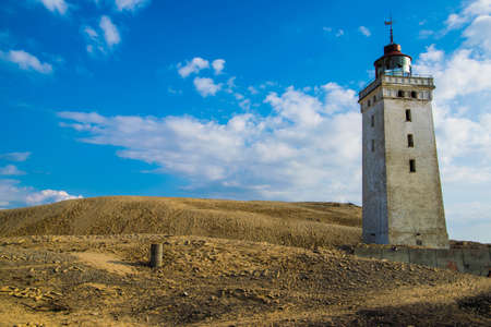 Rubjerg Knudee ligthouseの写真素材