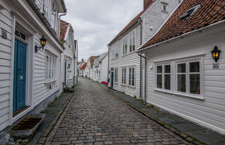 the typical village of stavangerのeditorial素材