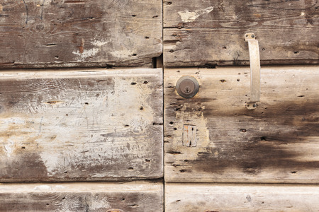 Old Wooden Door backの写真素材