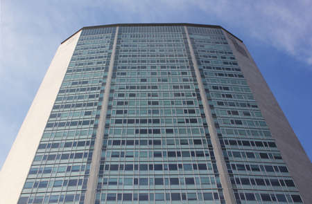 Central Business District in Milan skyscraper - financial and economy center.
