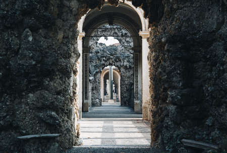 OCT 2018 - NINFEO in the VILLA VISCONTI BORROMEO LITTA - LAINATE (MI) - ITALYのeditorial素材