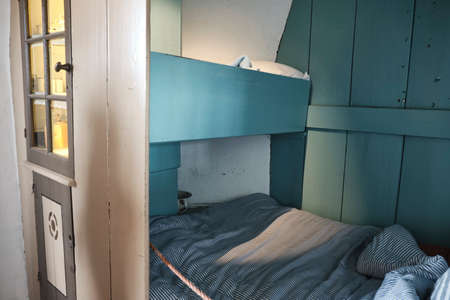 Interior of windmill house - South holland - Group of 19 monumental windmills - Molens of Kinderdijk
