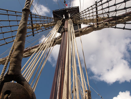 The Spanish galleon master tree represents a majestic element of maritime history