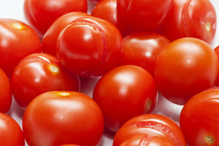 Red Cherry tomatoes の写真素材