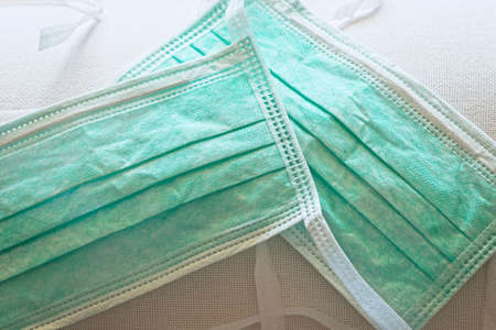 Surgical medical face mask as individual protection device.