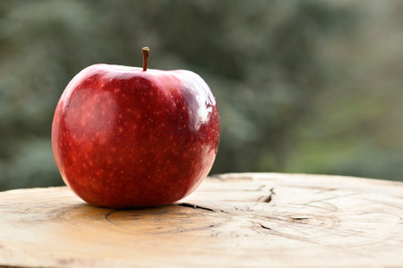 Close up of apple type with red, white, yellow and pink pulp insideの写真素材