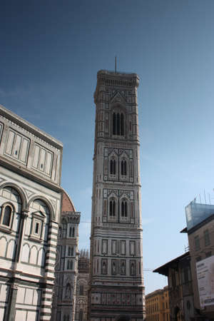 famous monument in Florence's Duomo square in Florence