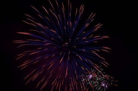 watch a fireworks show is something exciting 