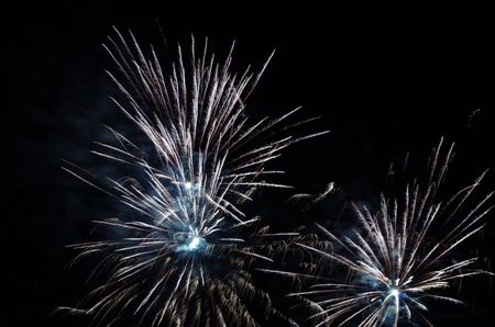 watch a fireworks show is something exciting の写真素材