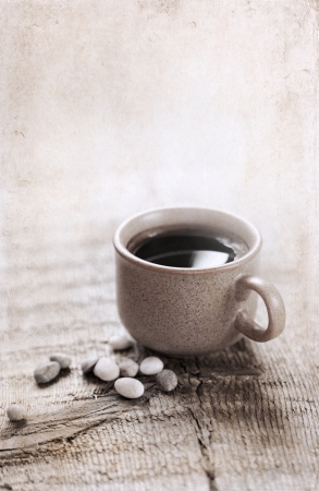 artwork  in retro style,  coffeeの写真素材