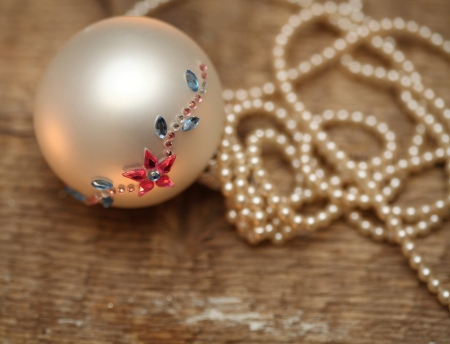 New Year's decoration, warm lightの写真素材