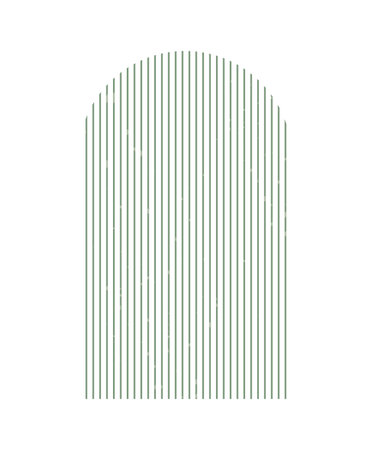 Boho style geometric design elements. Abstract shapes with texture. Modern aesthetic. Green organic wall decor, cover, print, card, branding designs.のイラスト素材