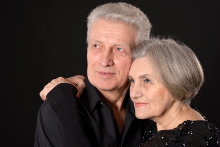 Portrait of a happy middle-aged couple spending time togetherの写真素材