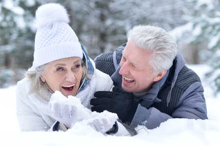 happy mature coupleの写真素材
