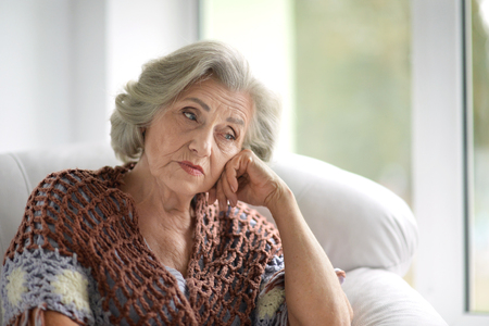 beautiful senior womanの写真素材