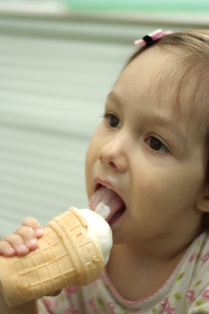 Beauteous little  girlの写真素材