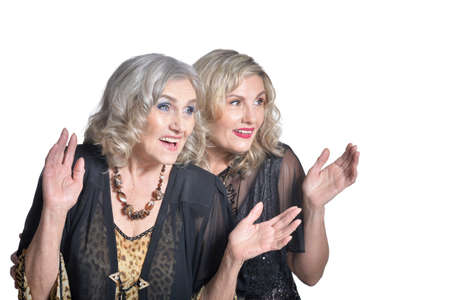 Portrait of beautiful senior women