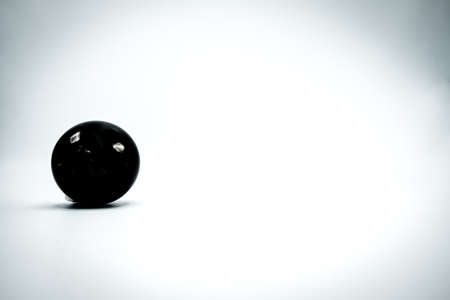 Monochrome elegant Christmas wallpaper background of tree decorations. Classy holidays image in black and white.の写真素材