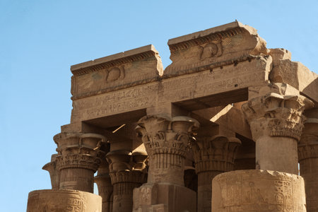 Where History Meets Harmony Philae Temple. Egypt Summer Travelの写真素材