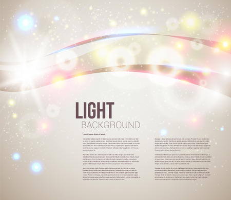 Bright and sparkling background for your presentation  Abstract background with glitter  のイラスト素材