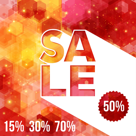 Christmas sale background  Vector illustration  のイラスト素材