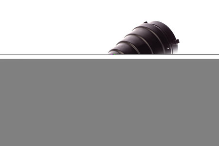 photo nozzle cone with mesh and color filters