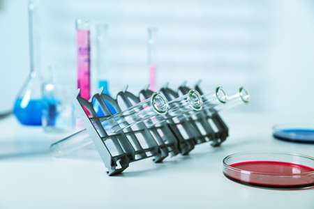 DNA samples are loaded  plate for PCR analysis.
