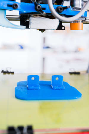 3d printer of the device during the processeの写真素材