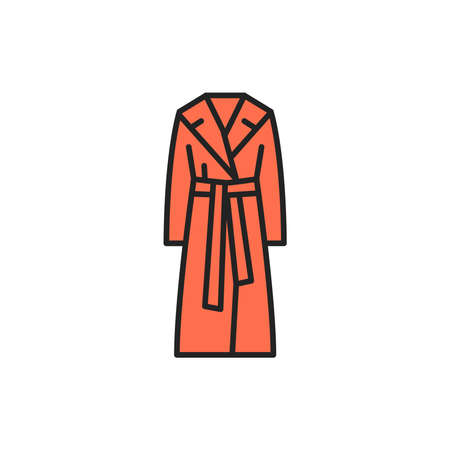 Sweater color line icon. Pictogram for web page, mobile app, promo.の写真素材