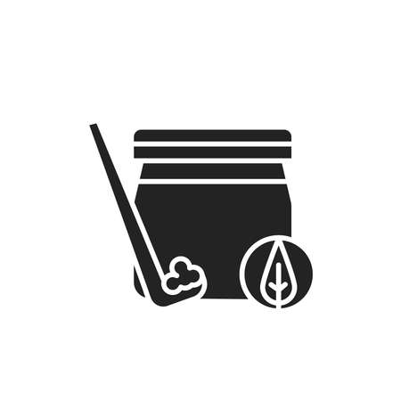 Matcha powder color line icon. Pictogram for web page, mobile app, promo. UI UX GUI design element. Editable stroke.のイラスト素材