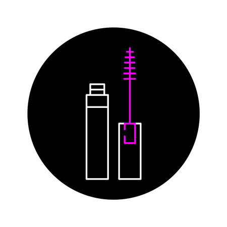 Mechanical face cleaning color line icon. Skin care. SPA, Cosmetic procedures. Pictogram for web page, mobile app, promo. UI UX GUI design element. Editable stroke.のイラスト素材