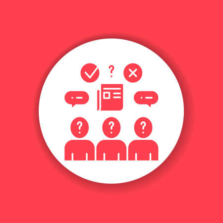 Lying black glyph icon. Verbal bullying. Harassment, social abuse and violence. Sign for web page, mobile app, button, logo.のイラスト素材