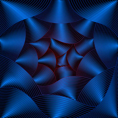 Abstract vector composition, illustration. Technical, fantastic, metal background.のイラスト素材