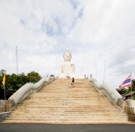 Phuket, Thailand, February 1, 2017: The unfinished temple of the Great Buddha.のeditorial素材