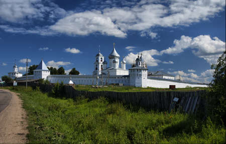 Russian Orthodox monastery in Pereslavl の写真素材