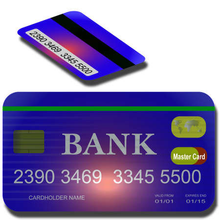 Bank Credit cardのイラスト素材