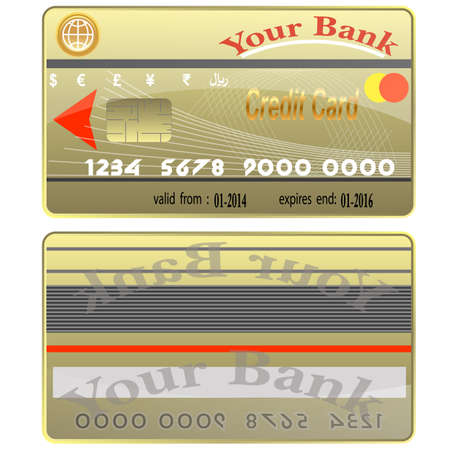 Bank, Card, Credit, World, Stack, Colour, Bank, Finance, Purchase, Credit card.のイラスト素材