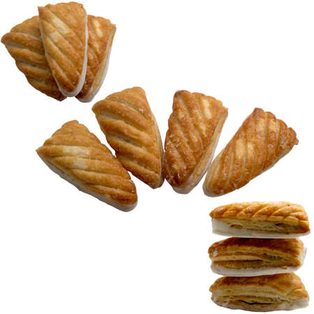 Cookies isolated on a white background.の写真素材