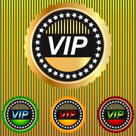 VIP shiny emblem.のイラスト素材