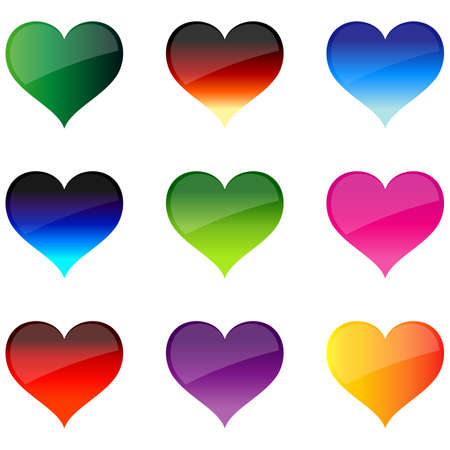 Love heart.のイラスト素材