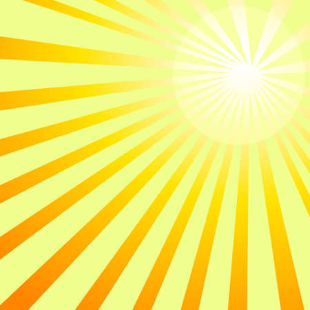 Shining sun rays backgroung vector image.のイラスト素材