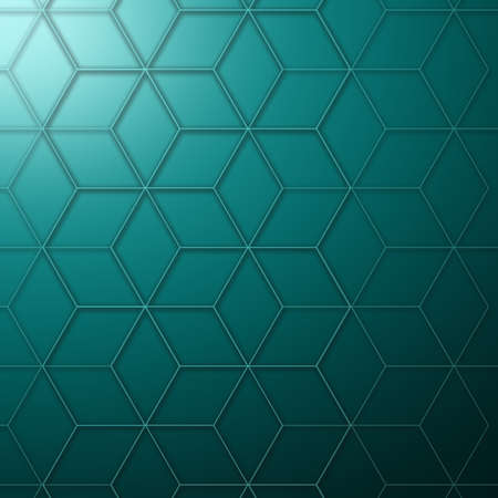Abstract turquoise background. Beautiful mosaic. Futuristic design background.の写真素材