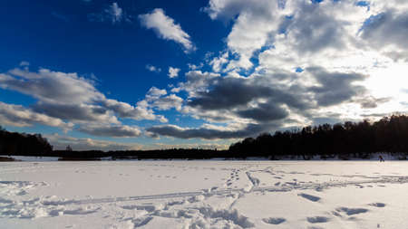 early spring landscape