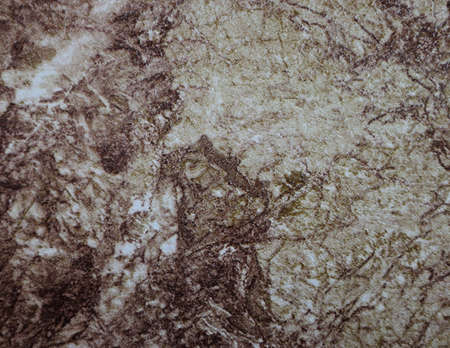Brown marble, polished natural stone surface. Close-up
